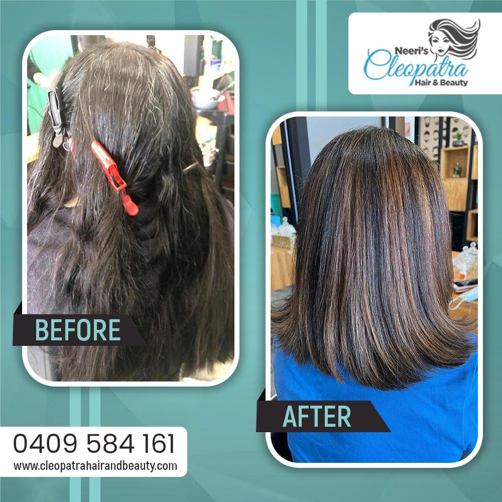 Balayage Hair styling in Caroline Springs